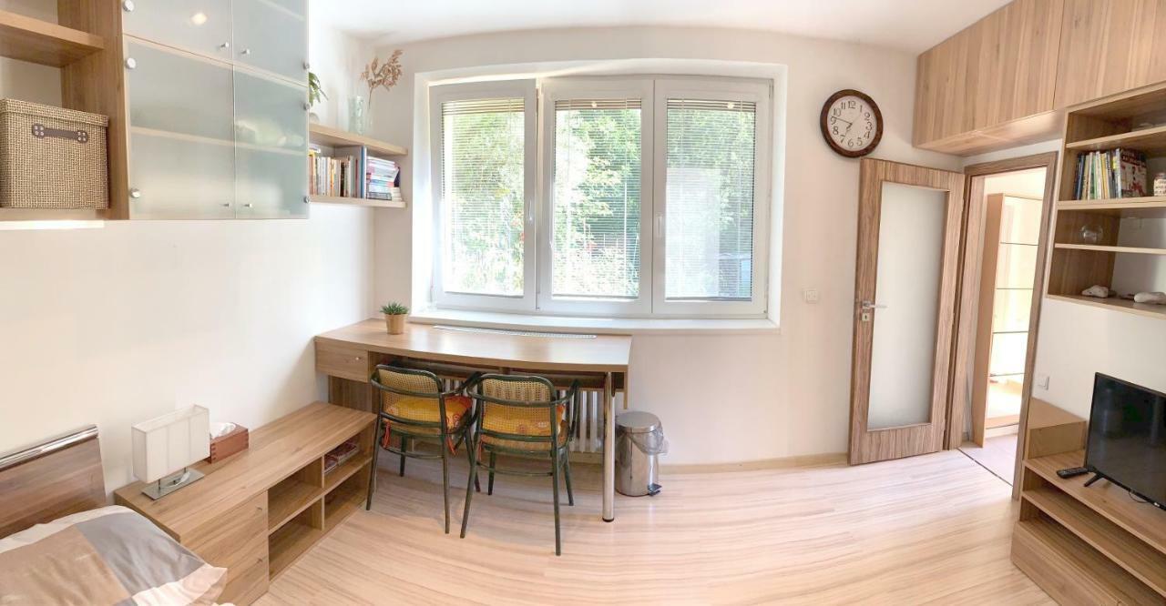 Krasny Apartman U Lesa, Trolejbus Do Centra A Bvv, Parkovani Zdarma Brno Luaran gambar